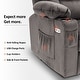 preview thumbnail 21 of 45, MCombo Small Power Lift Recliner Chair with Massage and Heat for Short Elderly People, Fabric 7569