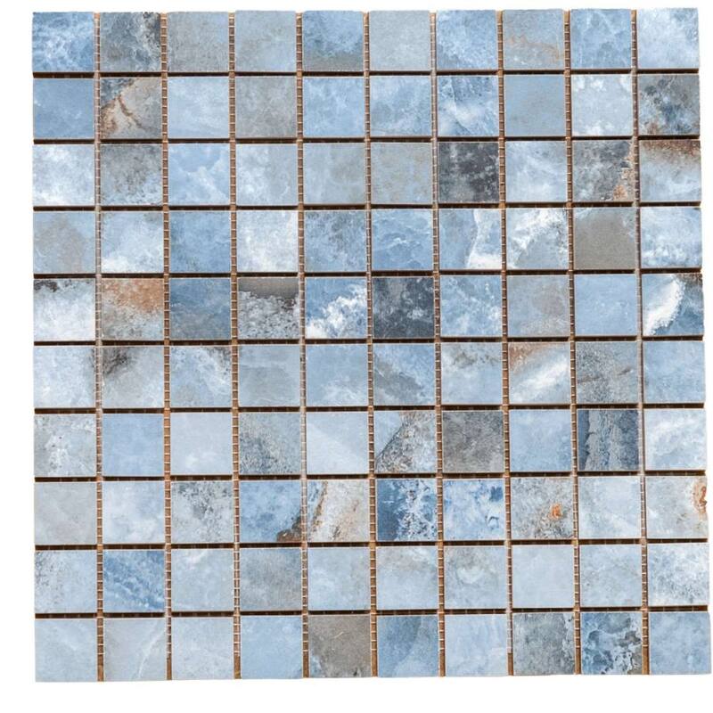 Banff 1x1 Matte Porcelain Grid Mosaic Tile - Floor, Wall & Backsplash
