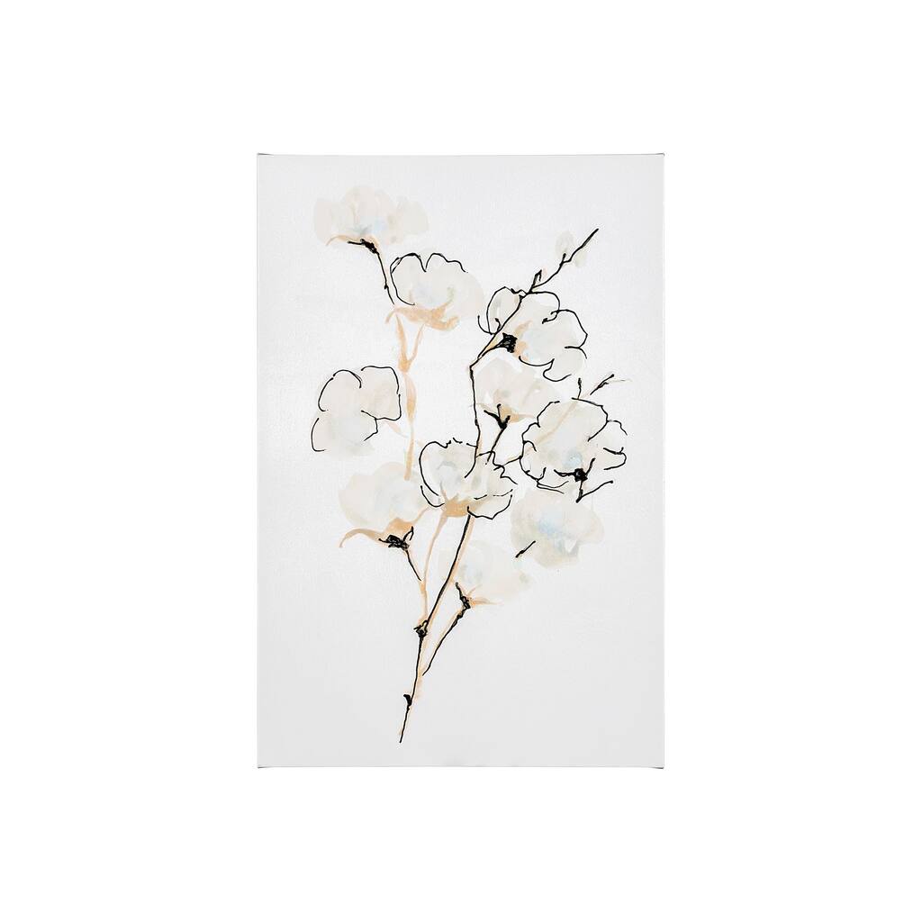 Summer Cotton III (28 x 42) Canvas Art Print