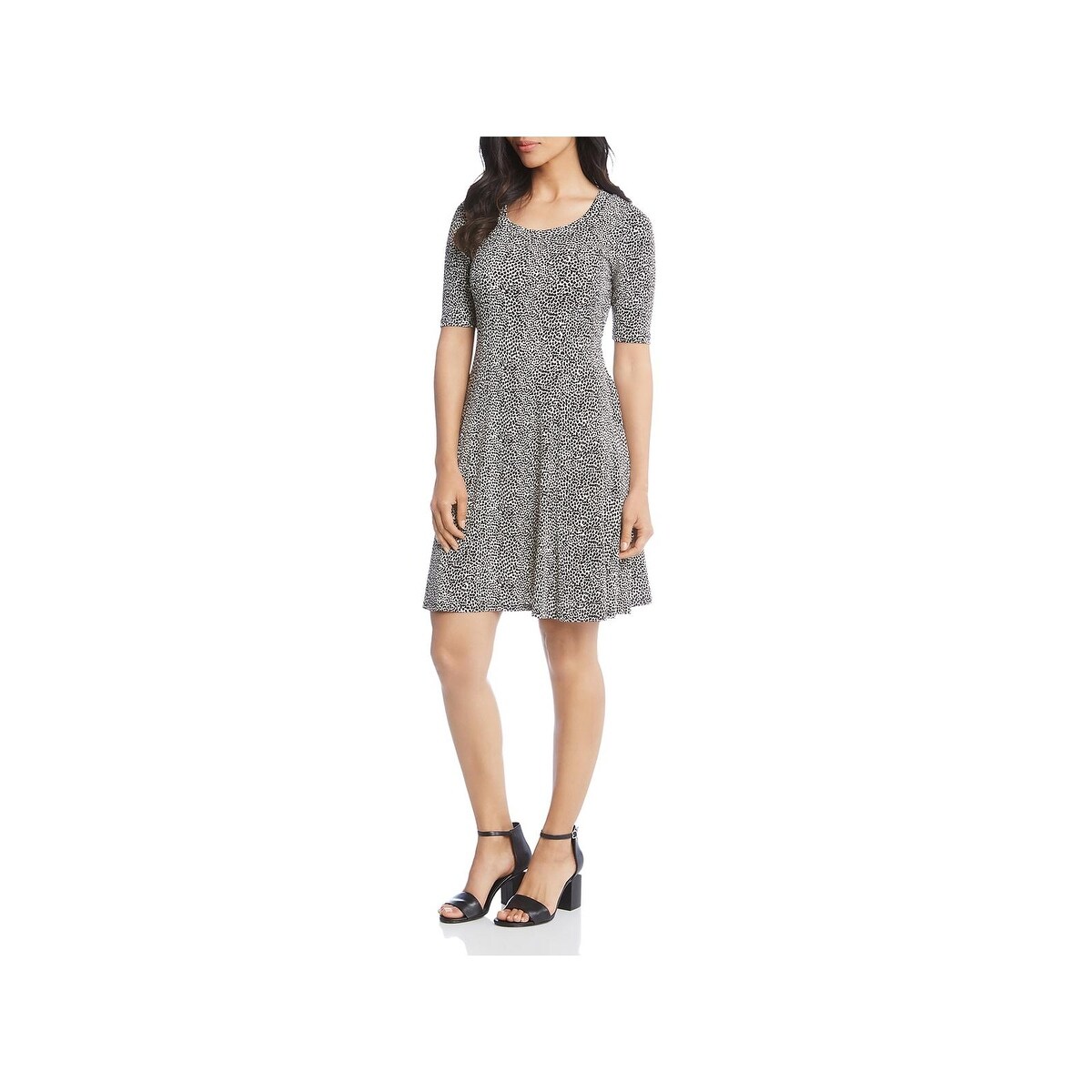 Shop Karen Kane Womens Wear To Work Dress Animal Print Office