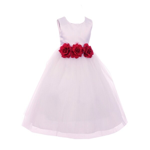 red bridesmaid dresses kids