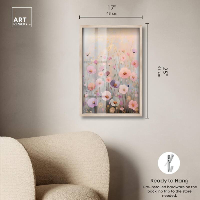Tiny Blooms II Shadowbox by Art Remedy