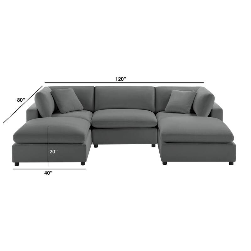 Cambrai Modular 5-Piece XL Chofa Sectional by Greyson Living