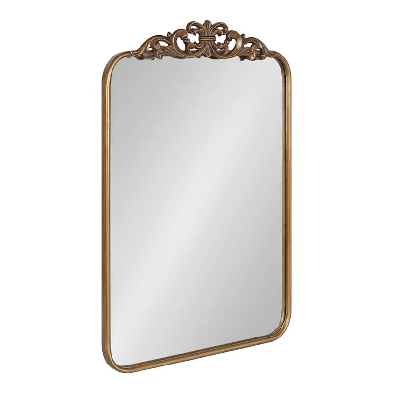 Kate and Laurel Laubry Ornate Framed Wall Mirror