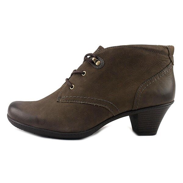 earth origins leather ankle boots with buckle