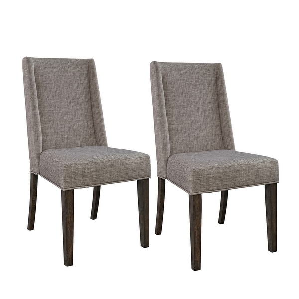 Double Bridge Dark Chestnut Upholstered Side Chair (Set of 2). Opens flyout.