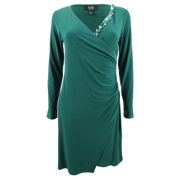 women's plus size wrap dresses