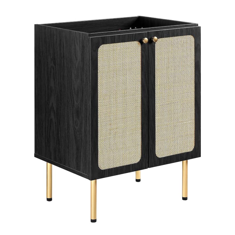 Chaucer Bathroom Vanity with Black Basin Included