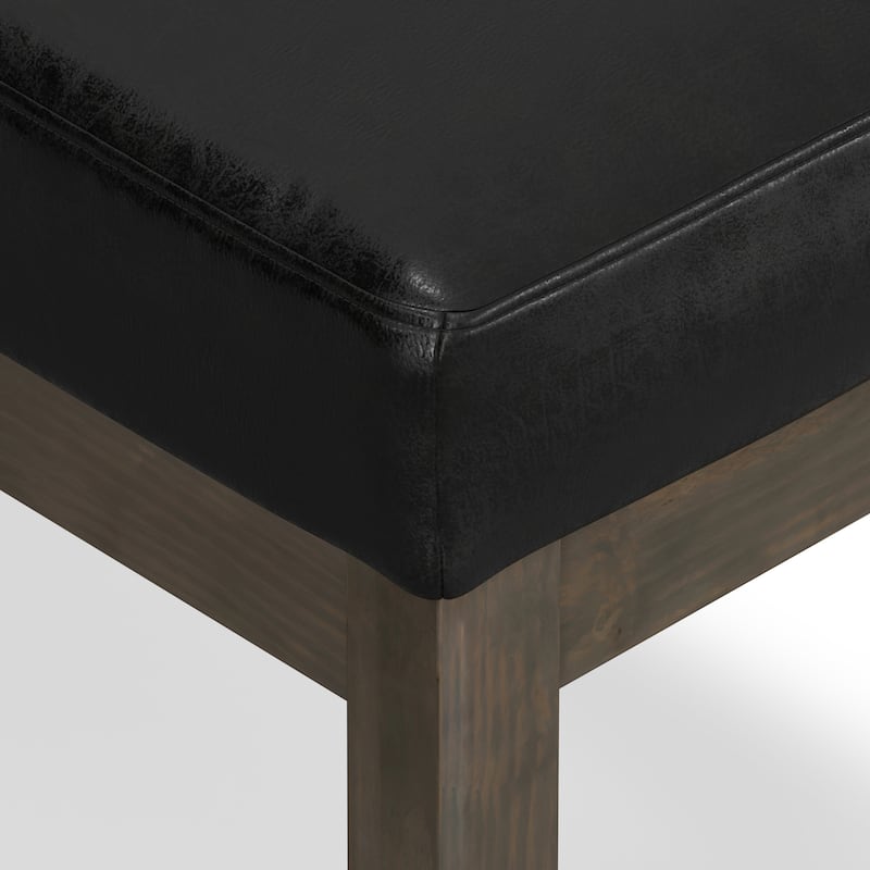 WYNDENHALL Madison 26 inch Wide Contemporary Rectangle Ottoman Bench