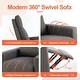 preview thumbnail 6 of 9, Manual Recliner Chair Winback Fabric Single Sofa