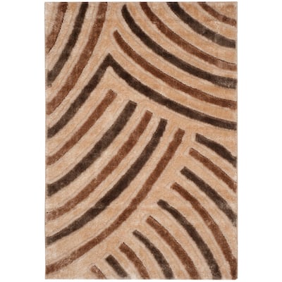 SAFAVIEH Miami Shag Bairbre Abstract Rug