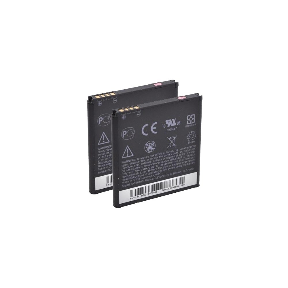 Shop 2x Battery For Htc Bg86100 35h00164 00m Evo 3d Amaze 4g Evo V