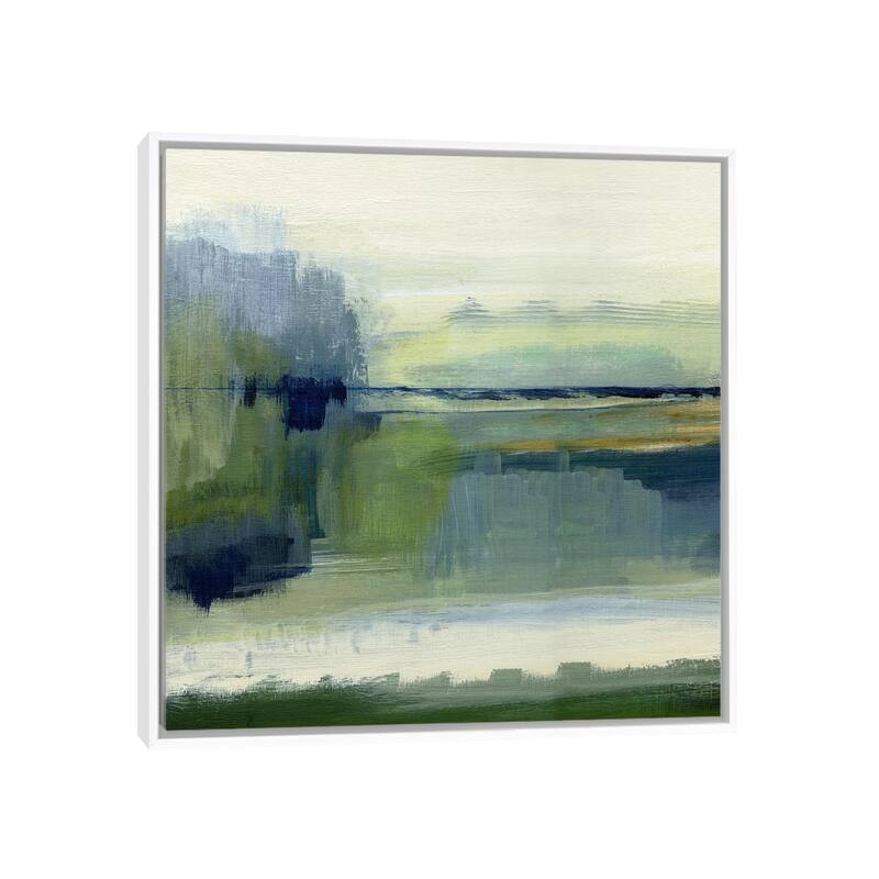 iCanvas "Glistening Meadow Detail I" by Susan Jill Framed Canvas Print - 26x26 - White