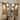 Mid Century Gold Chandelier Modern Pendant Light with Glass Lampshade - 31.5x31.5x94.44in
