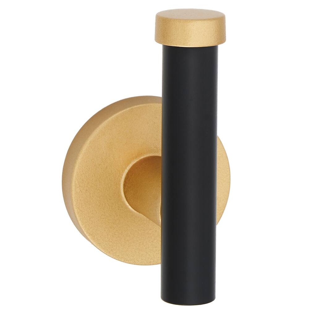 Alno A9381-HOOK-SMOOTH Vita Bella 2" Wide Modern Smooth Bar Bathroom