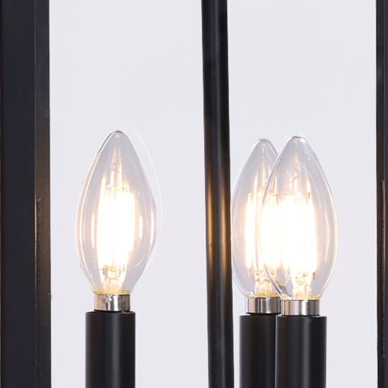 Outdoor Iron Rectangular Wall Light