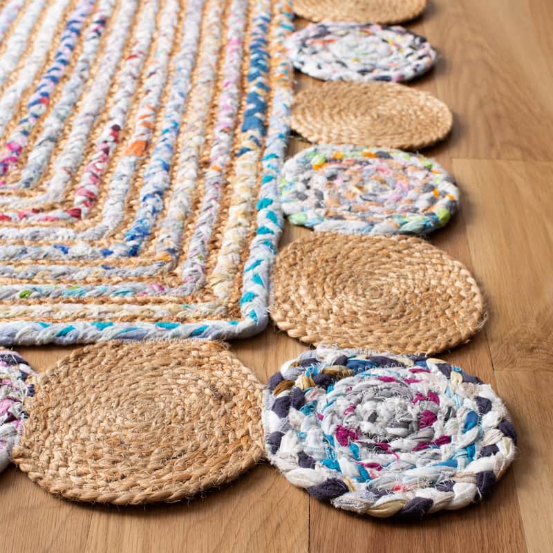 SAFAVIEH Handmade Cape Cod Diora Coastal Jute Rug