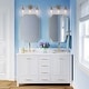 preview thumbnail 19 of 17, Millennium Lighting Ashford Metal Bathroom 3 Light Vanity Fixture in Multiple Finishes