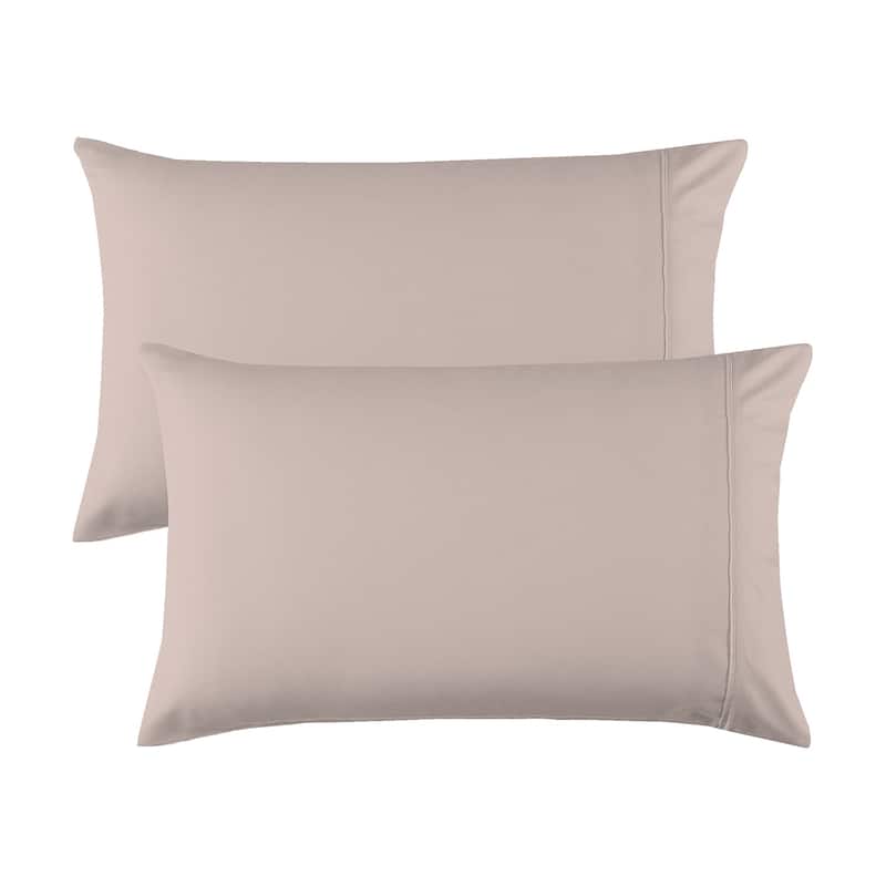 Color Sense 100% Cotton Ultra-Soft & Silky Pillowcase Set