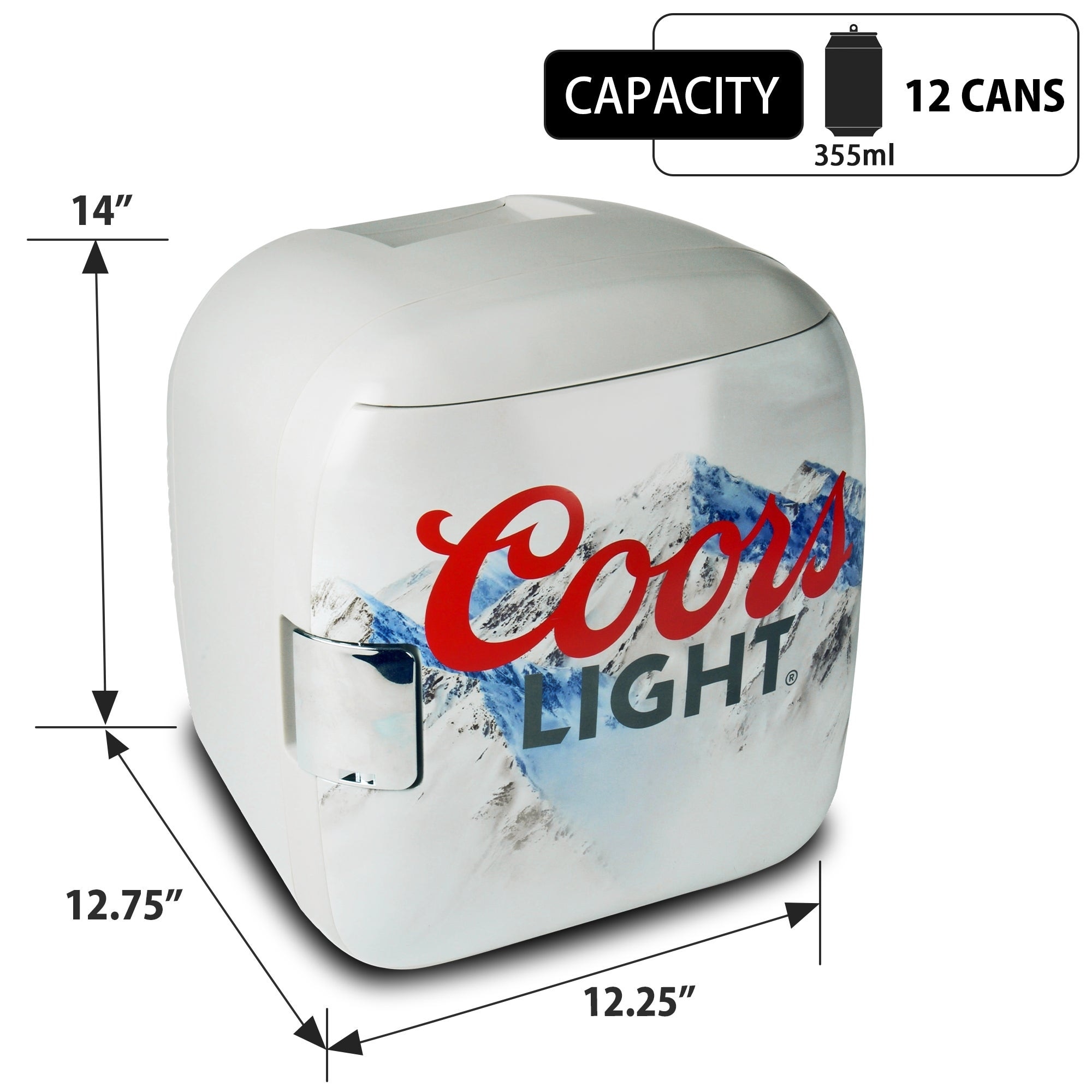 Coors Light Mini Fridge Can Cooler