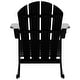 preview thumbnail 63 of 85, POLYTRENDS Laguna Adirondack Eco-Friendly Poly All-weather Outdoor Rocking Chair