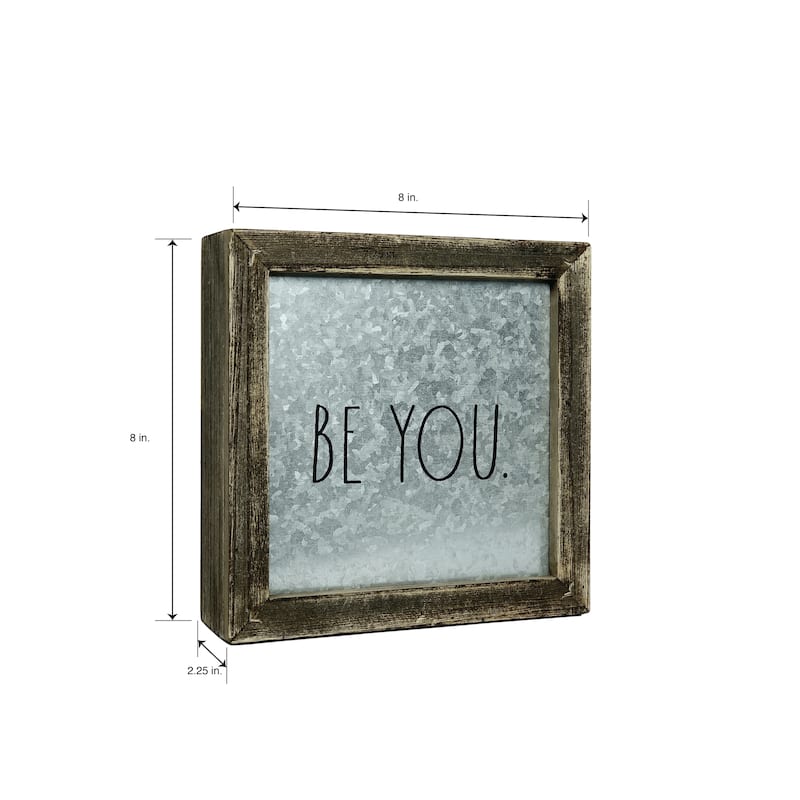 Rae Dunn Inspirational Desk/Wall Plaque