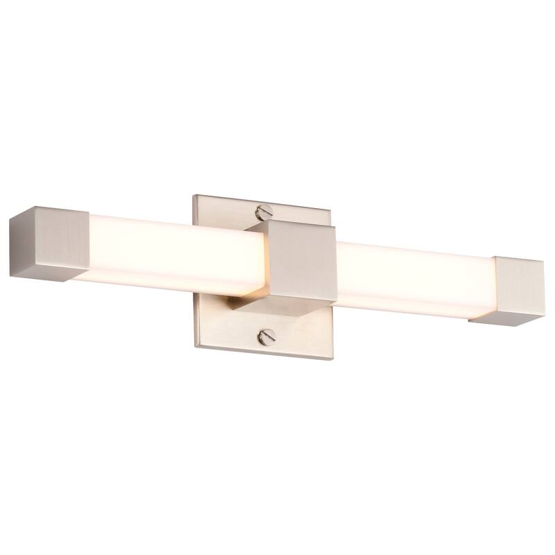 Brightwyn 16 Inch LED Vanity Brushed Nickel Finish - Brushed Nickel