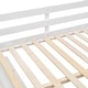 preview thumbnail 17 of 17, Full Size Loft Bed with Retractable Desk, White