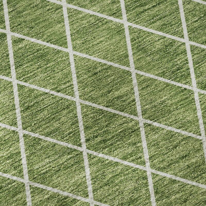 Premium Washable Super Soft Diamond Trellis Mayfield Rug