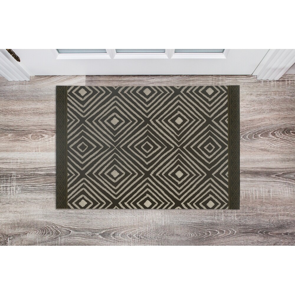 DOTS ABSTRACT TERRACOTTA Indoor Door Mat By Kavka Designs - Bed Bath &  Beyond - 31888685