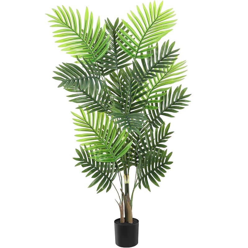 4ft Artificial Fake Tropical Paradise Palm Tree for Home Office Modern Decor - 4ft