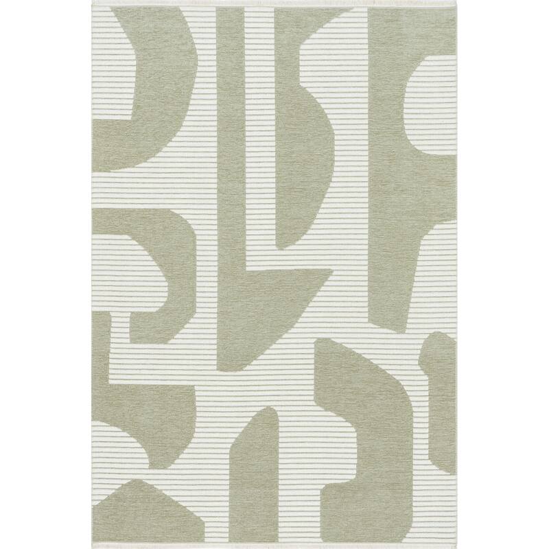 Nuloom Grania SuperiorWash Modern Abstract Reversible Machine Washable Area Rug