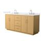 Option Light Oak / Giotto Quartz Top / Brushed Nickel