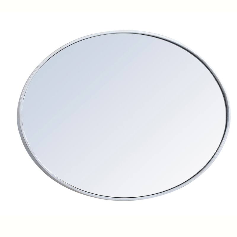 Carson Carrington Labbemala Metal Frame Oval Mirror
