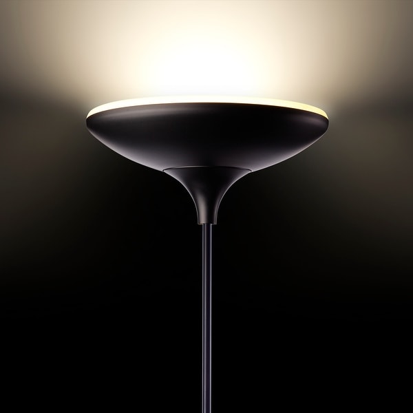 led torchiere floor lamp dimmable