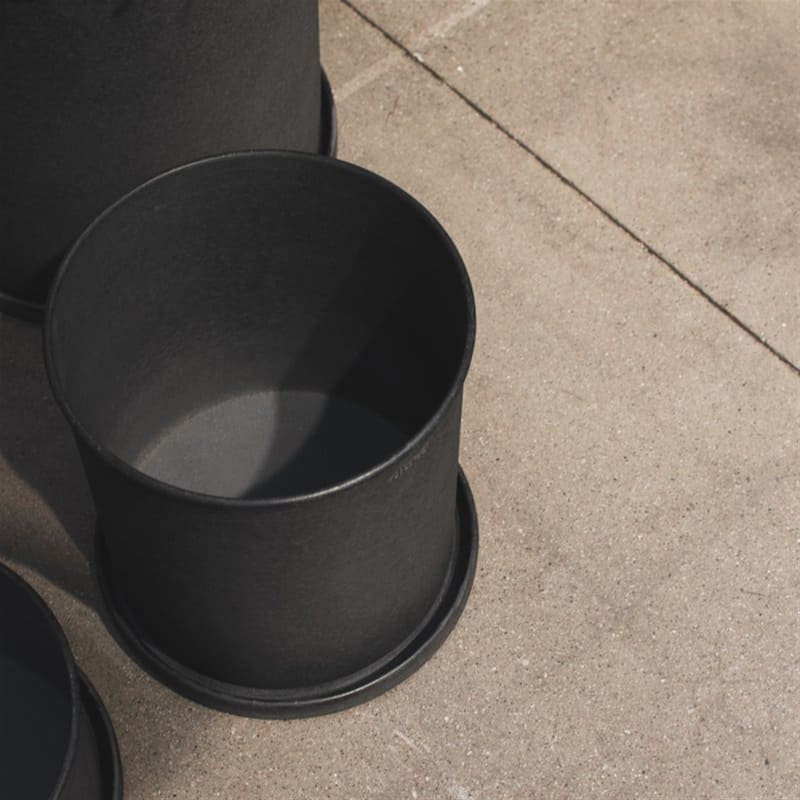 PLANT POT 2-set black