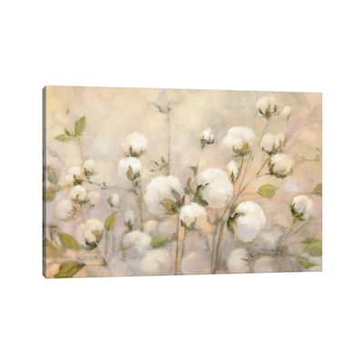 iCanvas "Cotton Field" by Julia Purinton Canvas Print