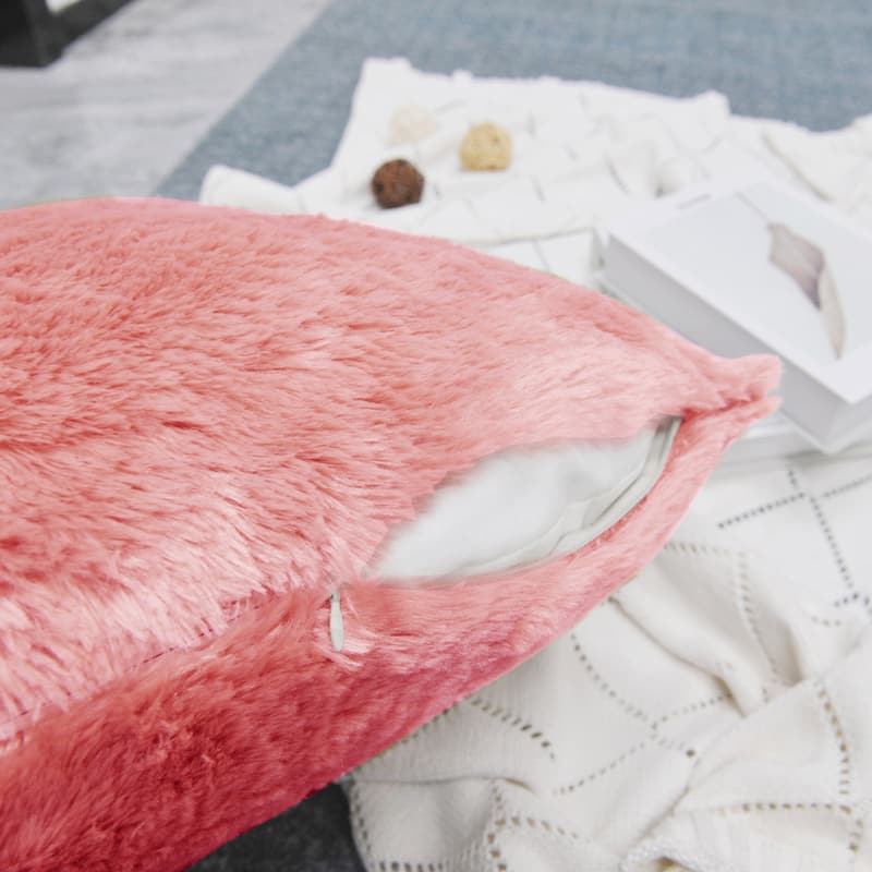 Fauxfur Pillow Shell Set 20'X20"