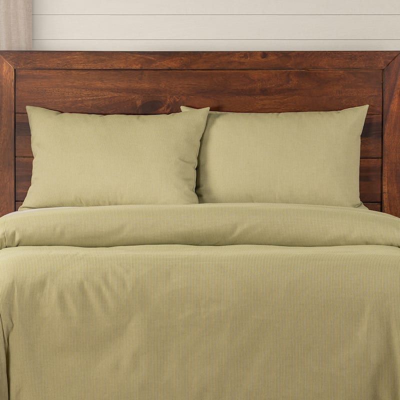 Smithsonian Redeem Stripe Eco-friendly Duvet Set