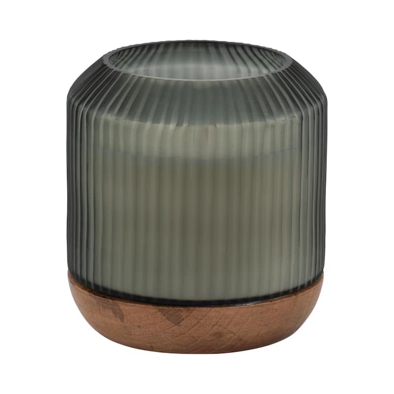 Sagebrook Home Artisan Candle - Enhance Your Sanctuary with Exquisite Aroma - Perfect Addition to Home Decor - 6" x 6" x 7"