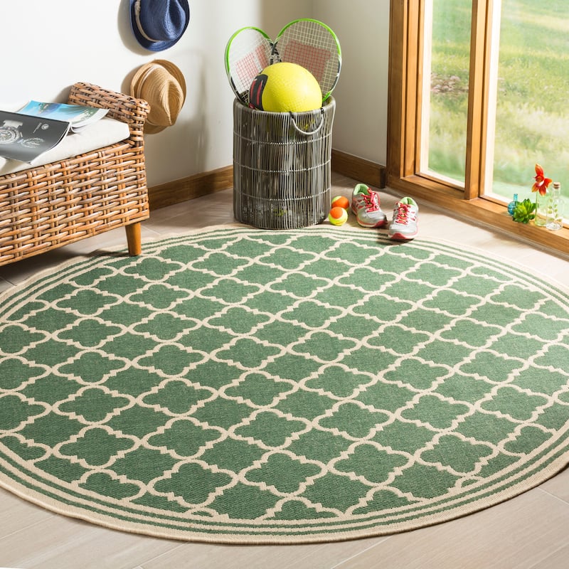 SAFAVIEH Linden Carolynn Indoor/ Outdoor Patio Backyard Rug