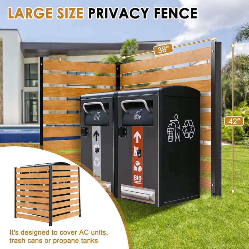 Outdoor Fence Panels Air Conditioner Fence Privacy Fence Screen
