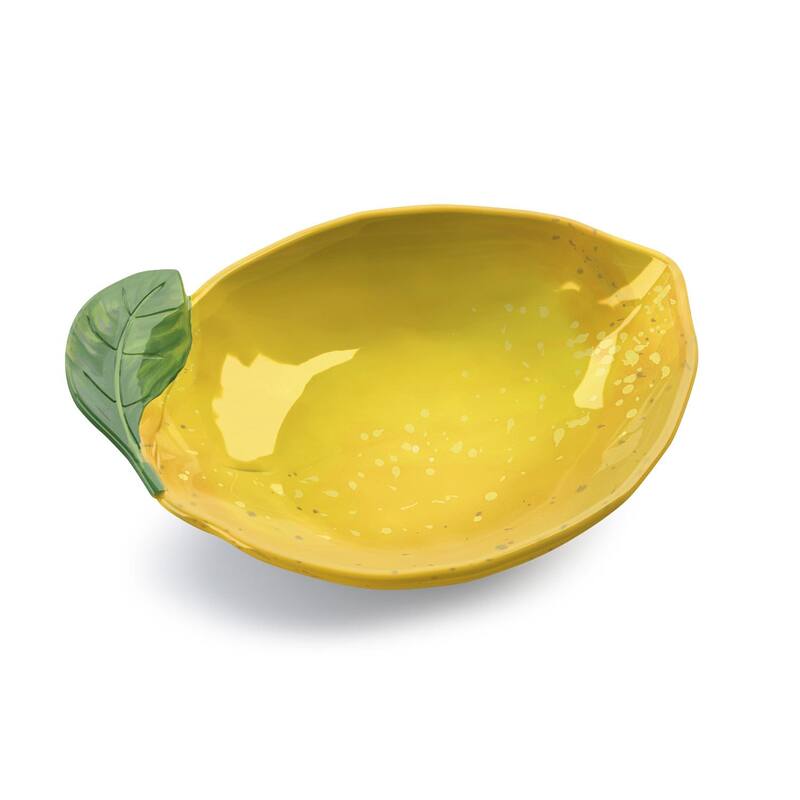 Abode Homewares by TarHong Lemon Fresh Figural Bowl, 8" x 2"/ 16 oz. Set of 6