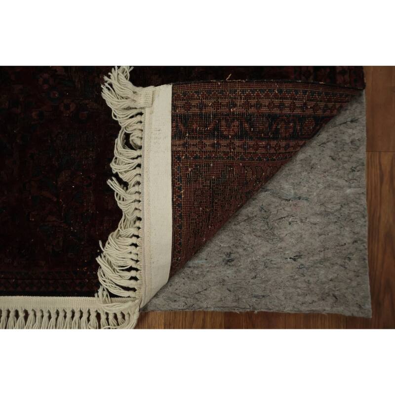 Hand Knotted Oriental 100% Wool Carpet Traditional Floral Pink Sarouk Area Rug - 3' 10'' X 2' 1''