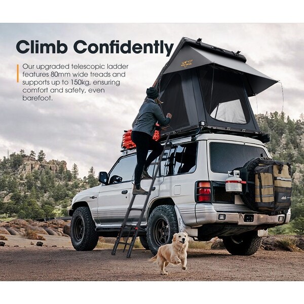 その他 Drewart Camping Car Outsunny Outdoor 16 ft. W x 10 ft. D x 7.8 ft. H Gray Roof
