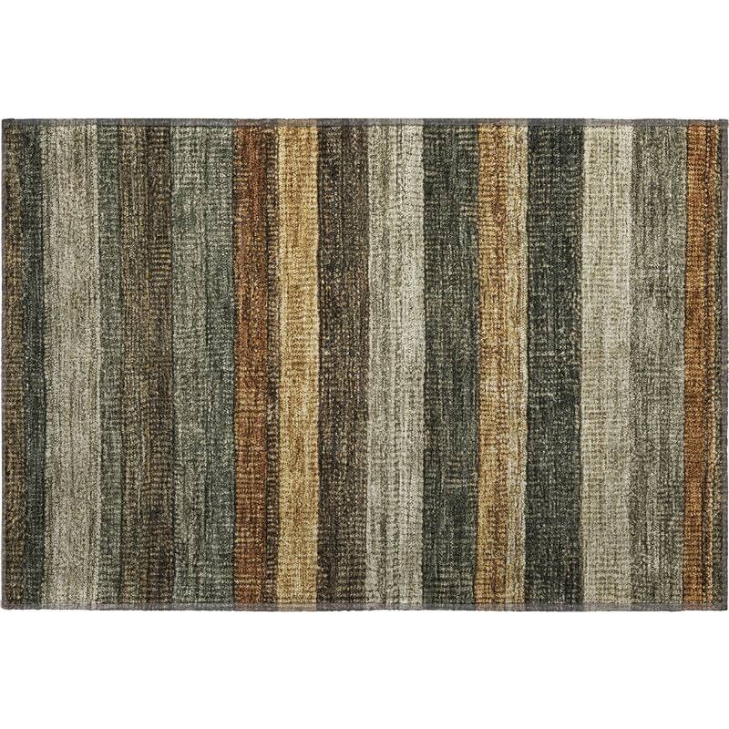 Premium Washable Super Soft Ombre Stripes Mayfield Rug