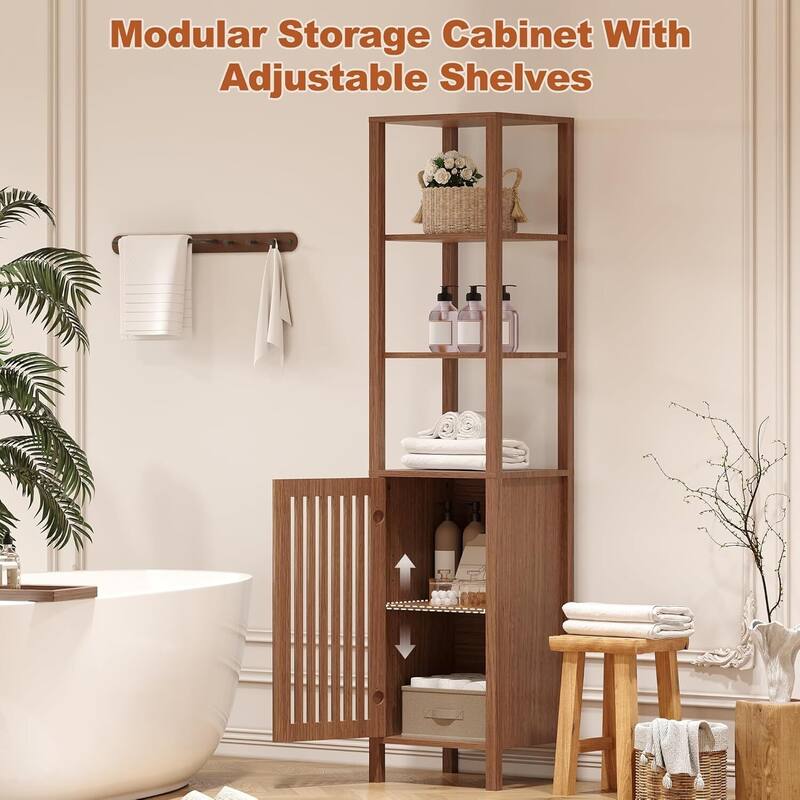 70 Inch TV Stand Entertainment Center with Storage System