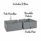 preview thumbnail 17 of 19, RiverRidge Kids 4-Tier 13in Ladder Shelf Toy Organizer with 3 Open Display Shelves - White with Two 5" Fabric Bins