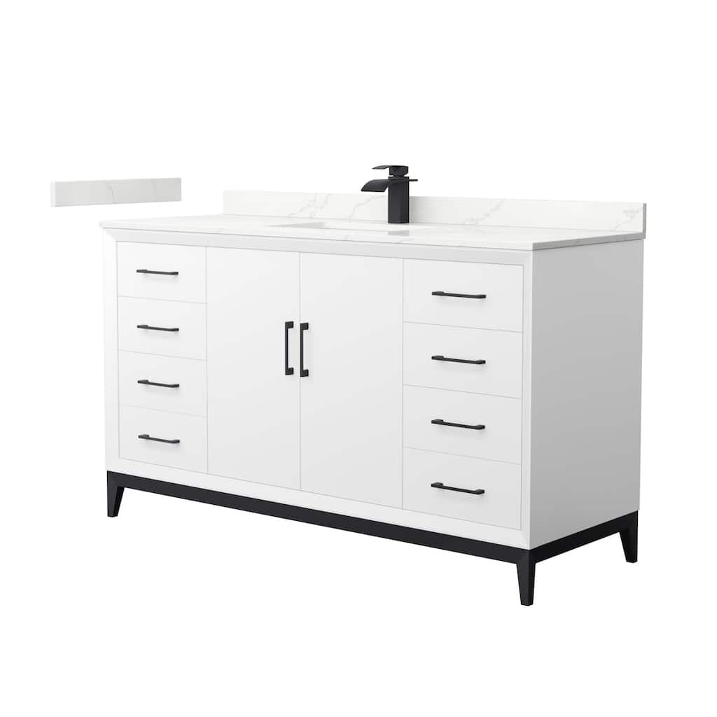 Wyndham Collection WCH818160S-QTZ-UNSMXX Amici 60" Free Standing