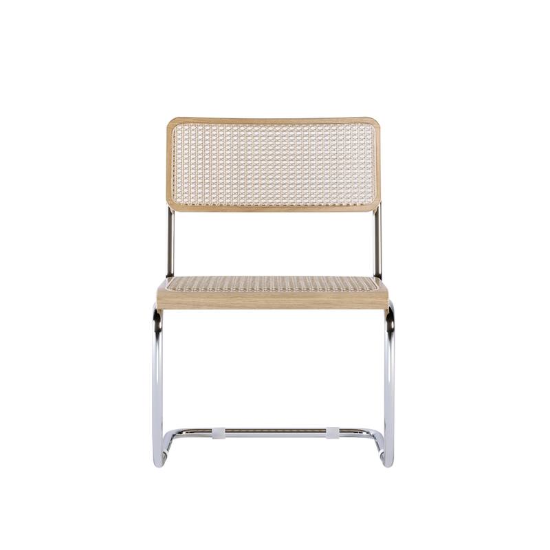 JASIWAY Mid century Modern Rattan Side chairs (Set of 2)